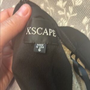 Xscape Elegant Black Gown